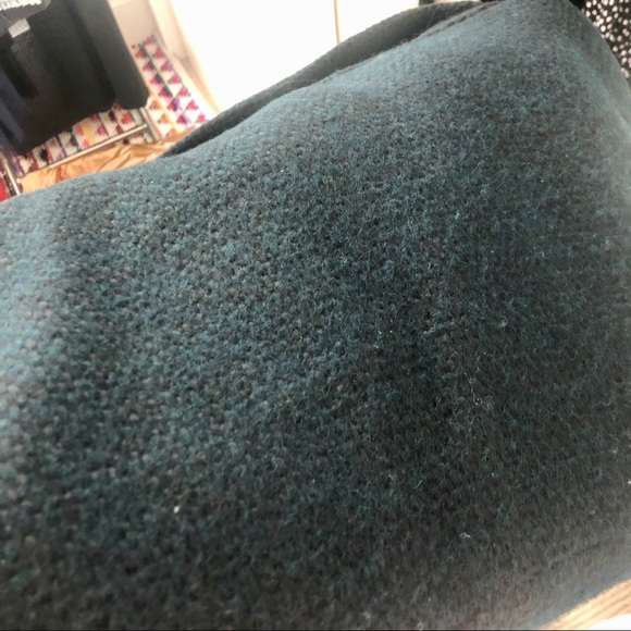 Gorgeous Dolman Sleeved Dark Teal Coat - Picture 4 of 7